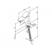 F70A02100 Spirit V2.0 Змішувач д/рак (1 сорт) AM.PM фото 1