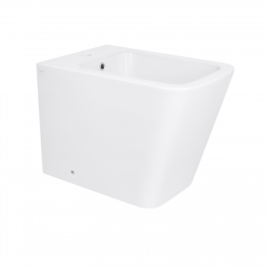 Біде підлогове Crow 545х360х410 мм, White QT05443370W Qtap QTAP