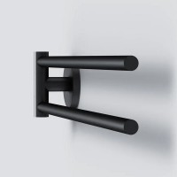 A85A32622  X-Joy Подвійна вішалка-вертушка для рушників чорний (1 сорт) AM.PM фото 3