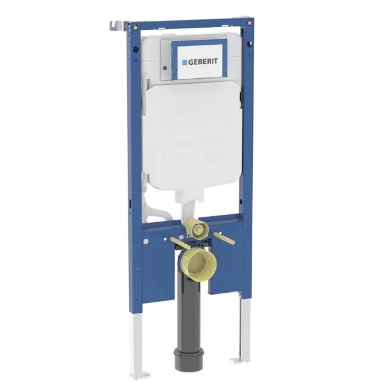 111.796.00.2 Duofix для д/підв. унітазу, 114 см, зі змивним бачком прихованого монтажу Sigma 8 см (1 сорт) Geberit промо