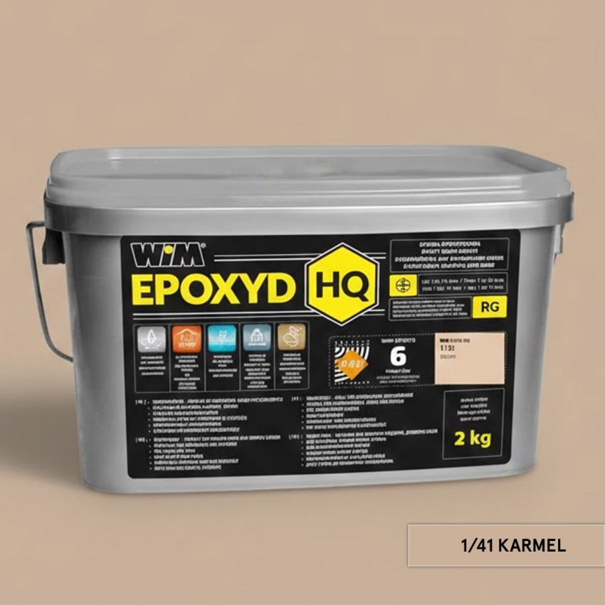 Зат WIMEPOXYD HQ 1/41 2кг карамель (1 сорт) WIM фото 1