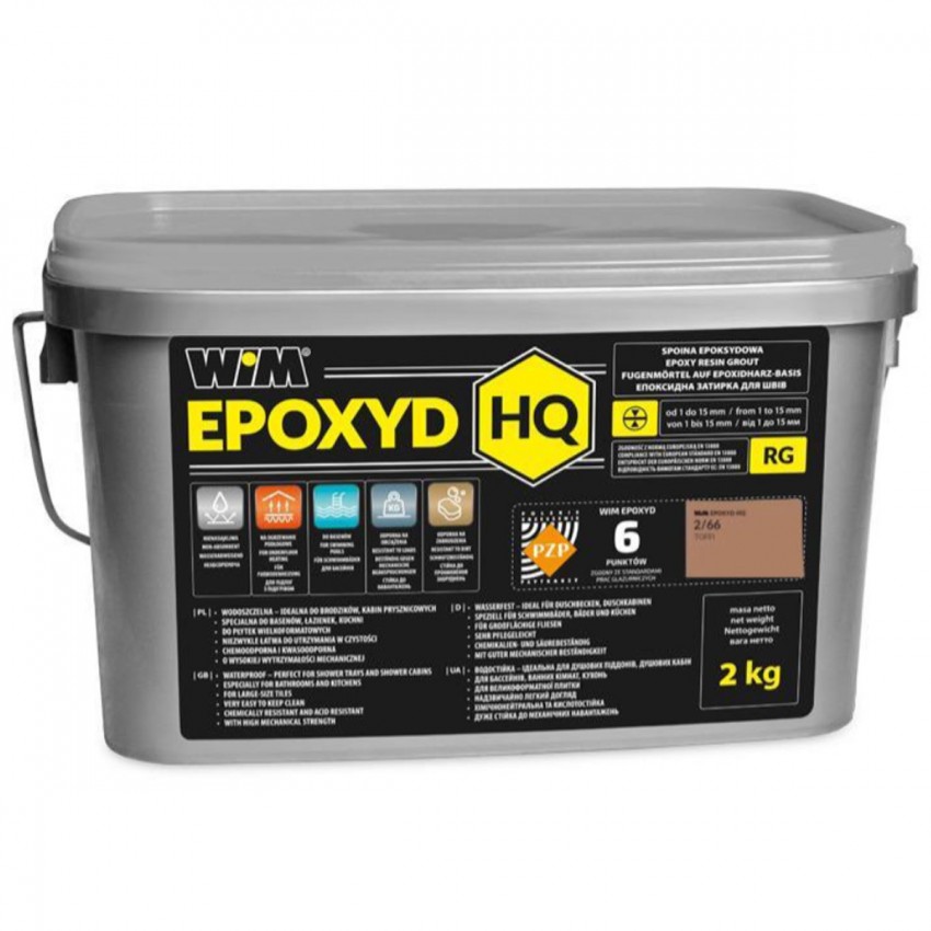 Зат WIMEPOXYD HQ 2/66 2кг тоффі (1 сорт) WIM фото 2