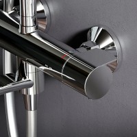 F0785A500 X-Joy Душ.система: зм-ач д/ванни/душу з ТМС, душ.штанга,верхній душ 220мм, ручн душ,хром (1 сорт) AM.PM фото 3