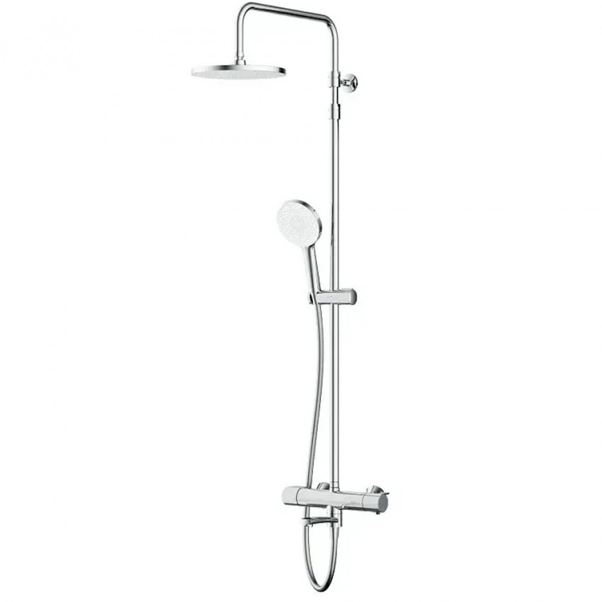F0785A500 X-Joy Душ.система: зм-ач д/ванни/душу з ТМС, душ.штанга,верхній душ 220мм, ручн душ,хром (1 сорт) AM.PM фото 1