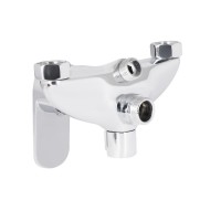 Змішувач для ванни Tani 0052, Chrome (k40) з довгим поворотним виливом та душовим гарнітуром LDTAN0052CRM44960 Lidz LIDZ фото 3