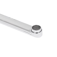 Змішувач для ванни Tani 0052, Chrome (k40) з довгим поворотним виливом та душовим гарнітуром LDTAN0052CRM44960 Lidz LIDZ фото 4