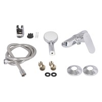 Змішувач для душу Tani 010, Chrome (k40) із душовим гарнітуром LDTAN010CRM44965  Lidz LIDZ фото 3