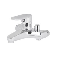 Змішувач для ванни Tani 006, Chrome (k40) з душовим гарнітуром LDTAN006CRM44964 Lidz LIDZ фото 2