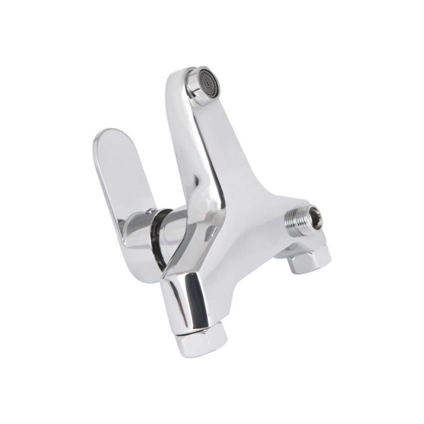 Змішувач для ванни Tani 006, Chrome (k40) з душовим гарнітуром LDTAN006CRM44964 Lidz LIDZ фото 4