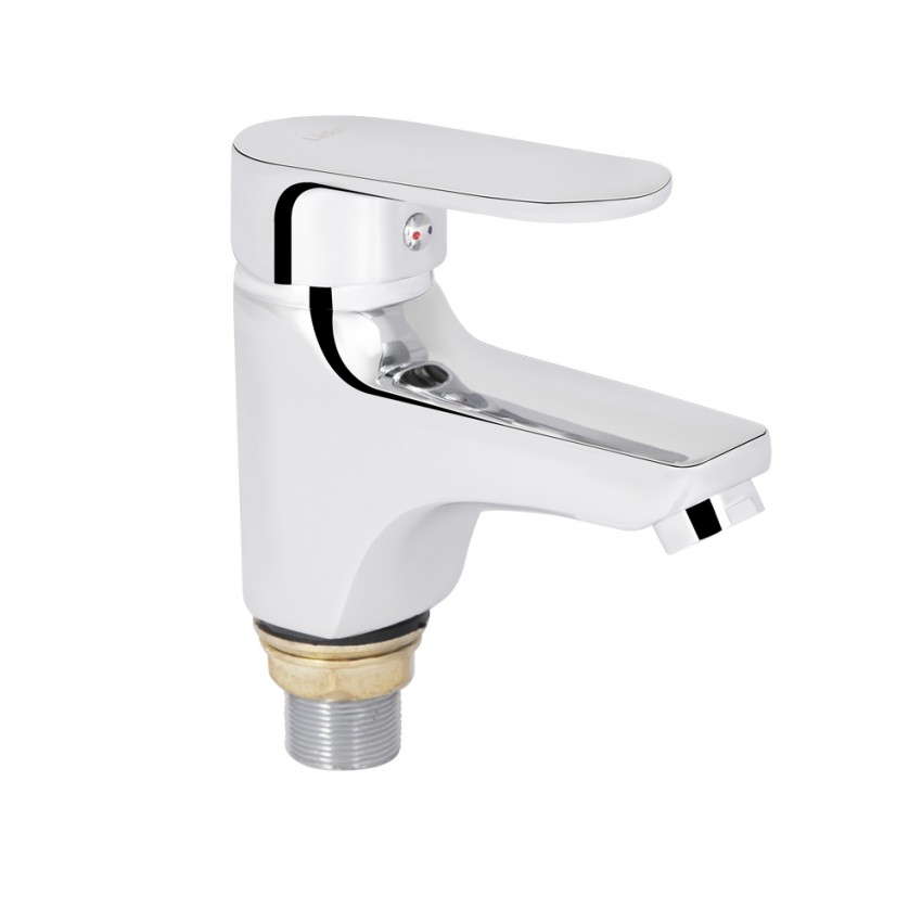 Змішувач для раковини низький Tani 001F1, Chrome (k40) LDTAN001F1CRM44957 Lidz LIDZ