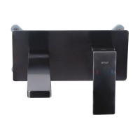 Змішувач для раковини прихованого монтажу Gemini, Gunmetal Black PVD (k35) QTGEM273GMB45695 Qtap QTAP фото 2