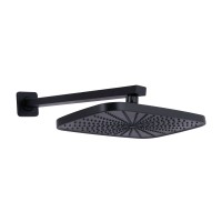 Душова система для душу Gemini, Matt Black (k35) прихованого монтажу на два споживача QTGEM113BLM45697 Qtap QTAP фото 4