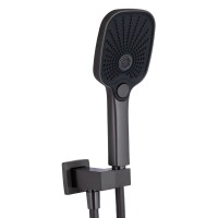 Душова система для душу Gemini, Gunmetal Black PVD (k35) прихованого монтажу на два споживача QTGEM113GMB45698 Qtap QTAP фото 3