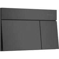 66003340 HG Змивна клавіша  iFrame Element E, brushed black chrome (1 сорт) HANSGROHE фото 1