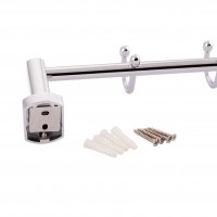 Тримач для рушника Liberty, 3 гачки, 365 мм, Chrome QTLIBCRM11543 Qtap QTAP фото 3