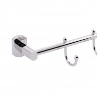 Тримач для рушника Liberty, 3 гачки, 365 мм, Chrome QTLIBCRM11543 Qtap QTAP фото 2
