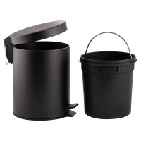 Відро для сміття Liberty, 5 л, Black QTLIBBLM1149 Qtap QTAP фото 2