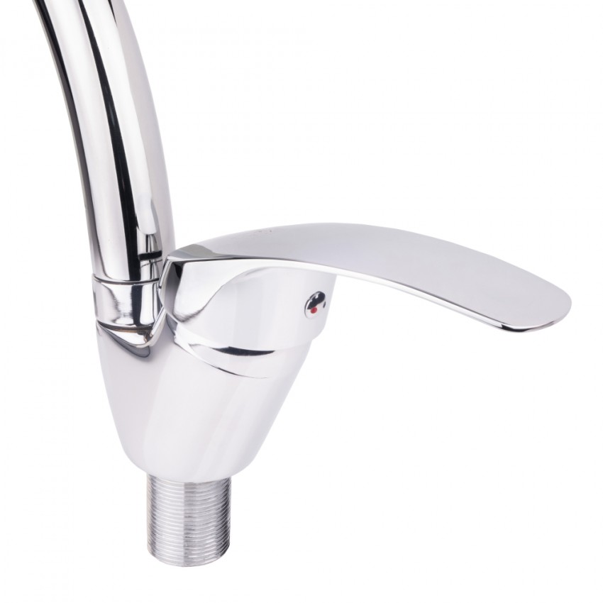 Змішувач для кухні Mars 008F, Chrome (k40) LDMAR008FCRM34858 Lidz LIDZ фото 2