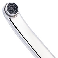 Змішувач для раковини Watt 002M, Chrome (k40) з поворотним виливом LDWAT002MCRM34861 Lidz LIDZ фото 4