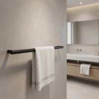 0856360 BAR HTE60 Тримач для рушників, чорний матовий (1 сорт) DECOR WALTHER фото 3