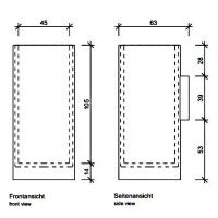 0522616 MK WMG Склянка підвісна, рожеве золото (1 сорт) DECOR WALTHER фото 1