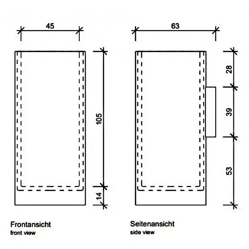 0522616 MK WMG Склянка підвісна, рожеве золото (1 сорт) DECOR WALTHER фото 1