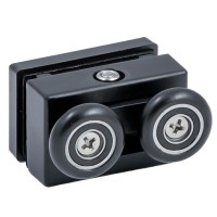 S04 Art 2.0 Ролик верхній, чорний матовий (1 сорт) DEVIT