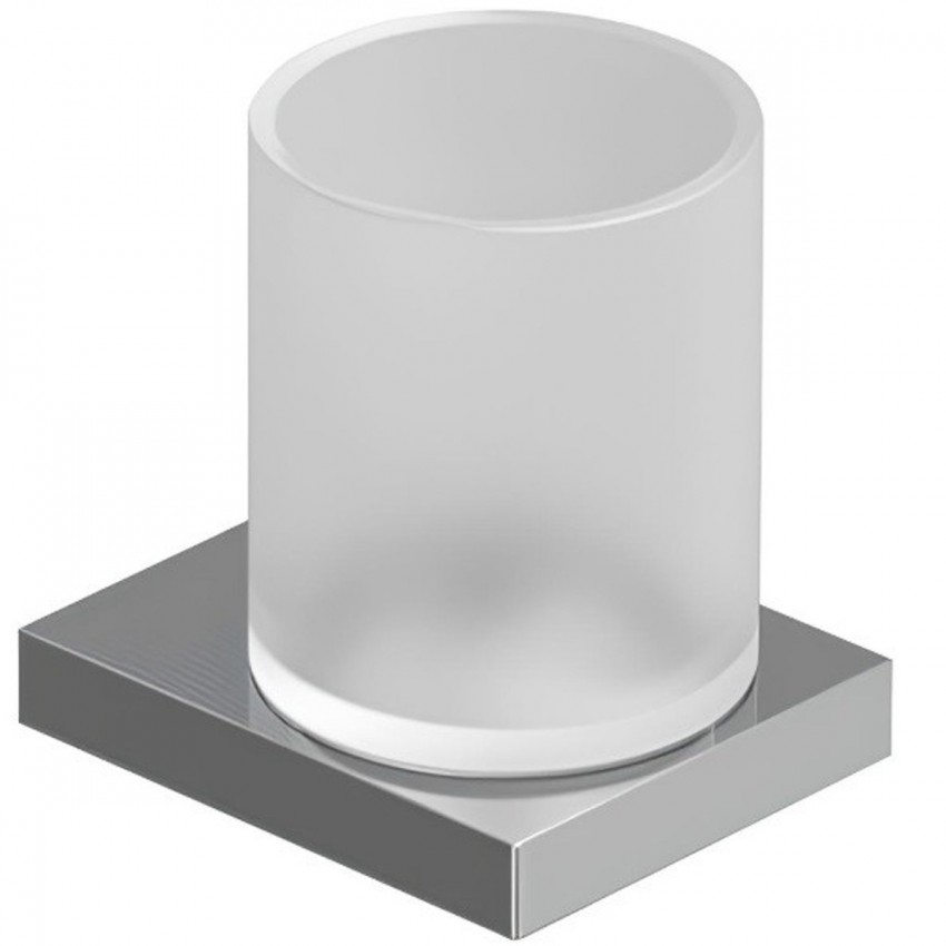 3197505 KLUDI-VELA C  Тримач зі склянкою, хром (1 сорт) KLUDI