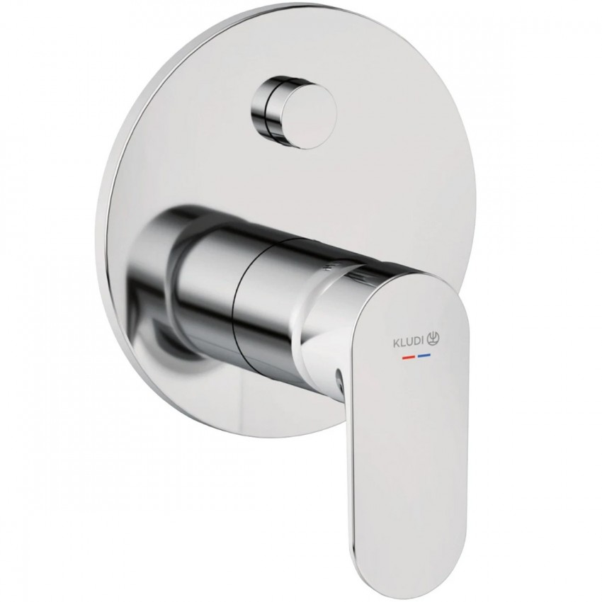 327590575 KLUDI-X1 вбудований змішувач для ванни, хром, 88022 (1 сорт) KLUDI