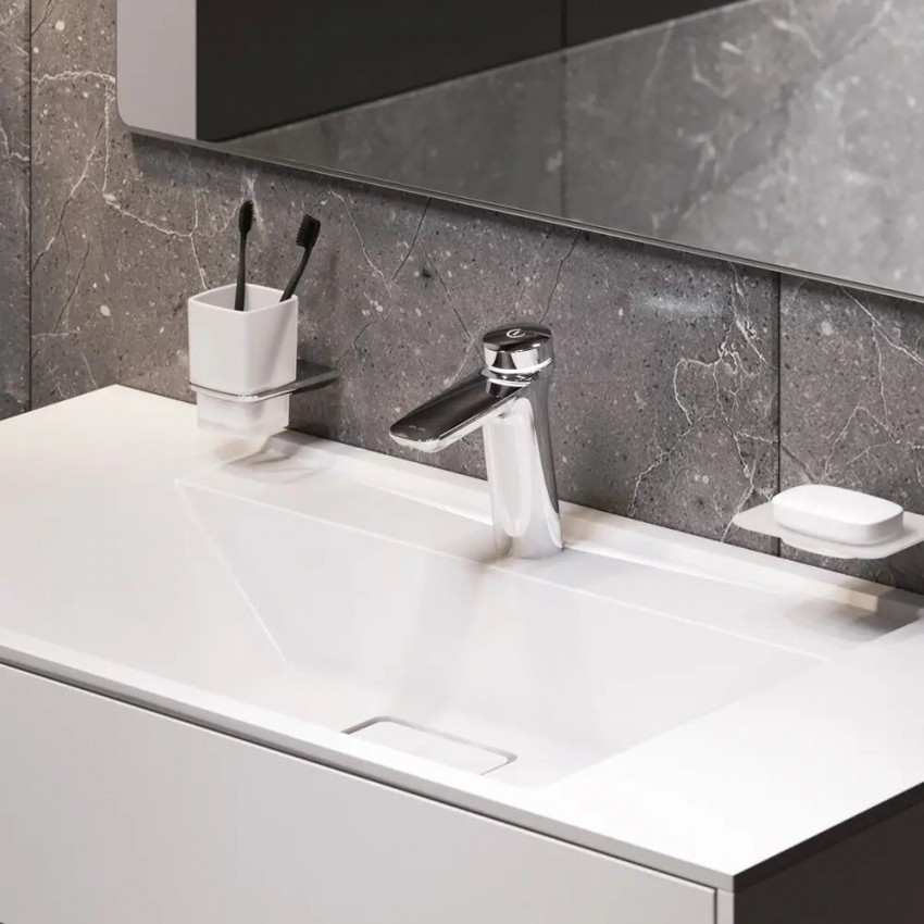 F50A02400 Inspire V2.0, змішувач для умивальника, електронний, хром, шт. (1 сорт) AM.PM фото 1