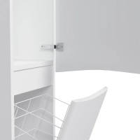 M80CSR0361WG38 LIKE Шафа-колонна на підлогу, права 36 см, білий глянець (1 сорт) AM.PM фото 2