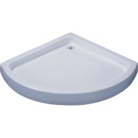 W55T-315-090W  BLISS Душ.піддон, 1\4 кола,  90х90 см, білий (1 сорт)