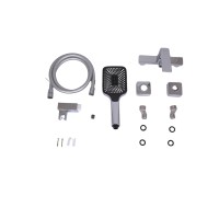 Змішувач для душу Capricorn, Chrome (k35) з душовим гарнітуром QTCAP4060102C48221 Qtap QTAP фото 4