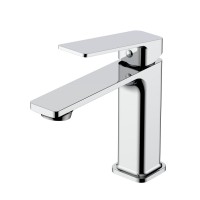 Змішувач для раковини низький Capricorn, Chrome (k26) QTCAP1060102C48219 Qtap QTAP