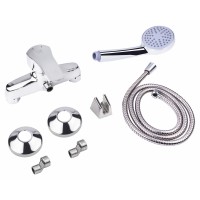 Змішувач для душу Anny 010, Chrome (k40) із душовим гарнітуром LDANN010CRM35124 Lidz LIDZ фото 4