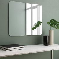 4800700 Basic Дзеркало 800х700 закруглене (1 сорт) DEVIT