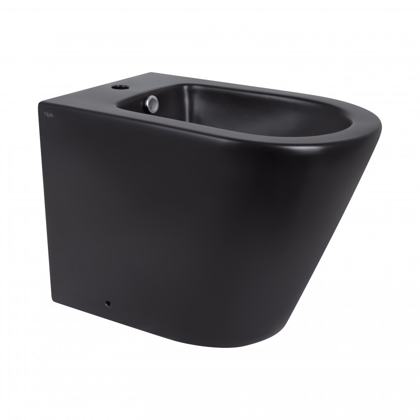 Біде підлогове Scorpio 530x360x395 мм, Matt Black QT14441003CMB Qtap QTAP