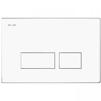 I047001 Клавіша для інсталяції пневматична, пластик, білий (1 сорт) AM.PM