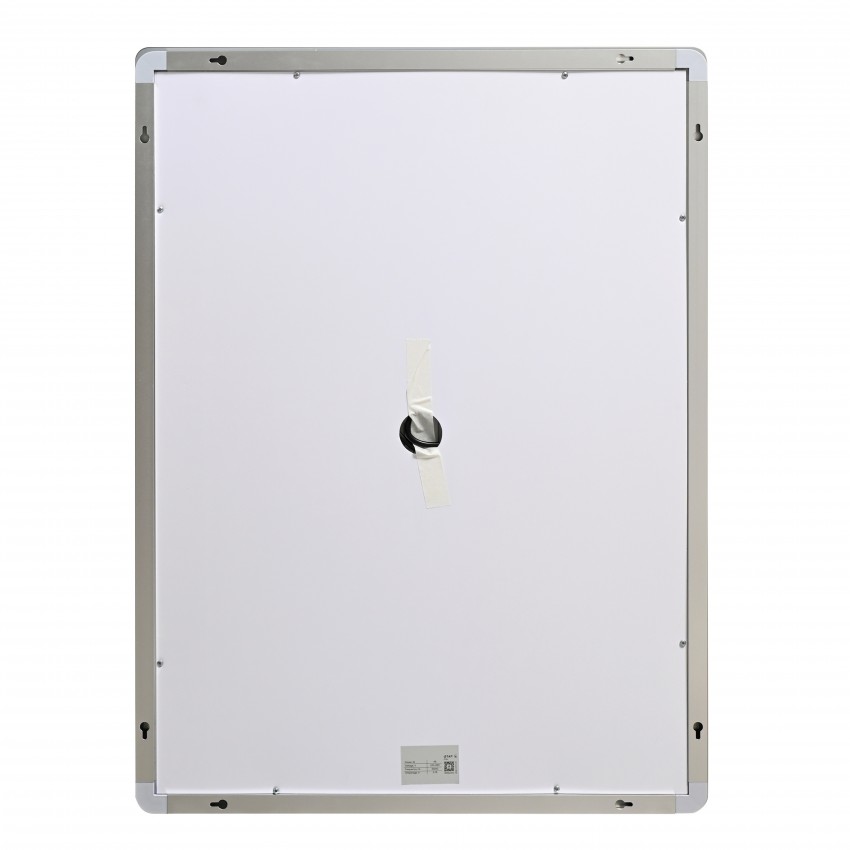 Дзеркало настінне Mideya (MI2) 600х800 мм, прямокутне, з LED-підсвіткою Touch,  антизапотіванням, димером, рег. яскравості Qtap QTAP фото 4