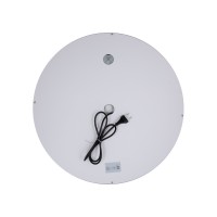 Дзеркало настінне Mideya (MI6) R700 мм, кругле, з LED-підсвіткою Touch, антизапотіванням, димером, рег. яскравості Qtap QTAP фото 4