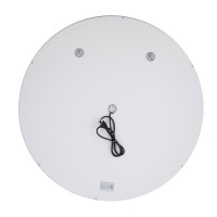 Дзеркало настінне Mideya (MI6) R900 мм, кругле, з LED-підсвіткою Touch, антизапотіванням, димером, рег. яскравості Qtap QTAP фото 4