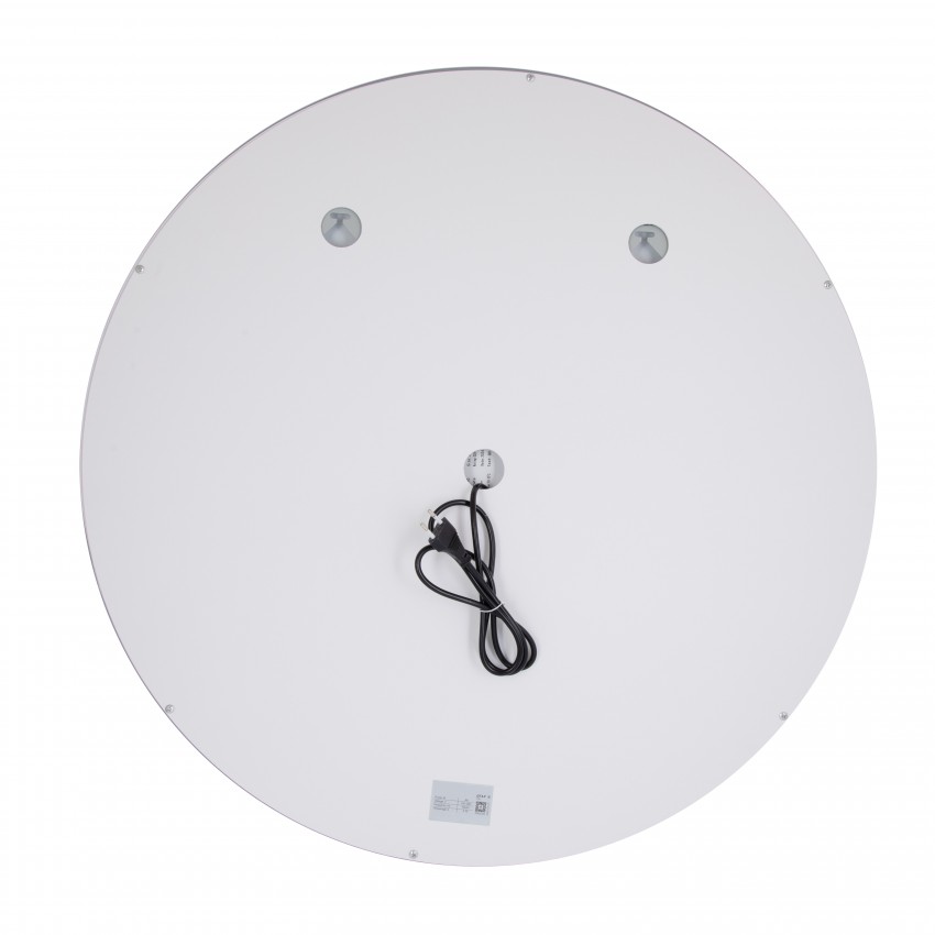 Дзеркало настінне Mideya (MI6) R900 мм, кругле, з LED-підсвіткою Touch, антизапотіванням, димером, рег. яскравості Qtap QTAP фото 4