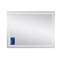 Дзеркало настінне Mideya (MI2) 1200х800 мм, прямокутне, з LED-підсвіткою Touch, антизапотіванням, димером, рег. яскравості Qtap QTAP фото 2