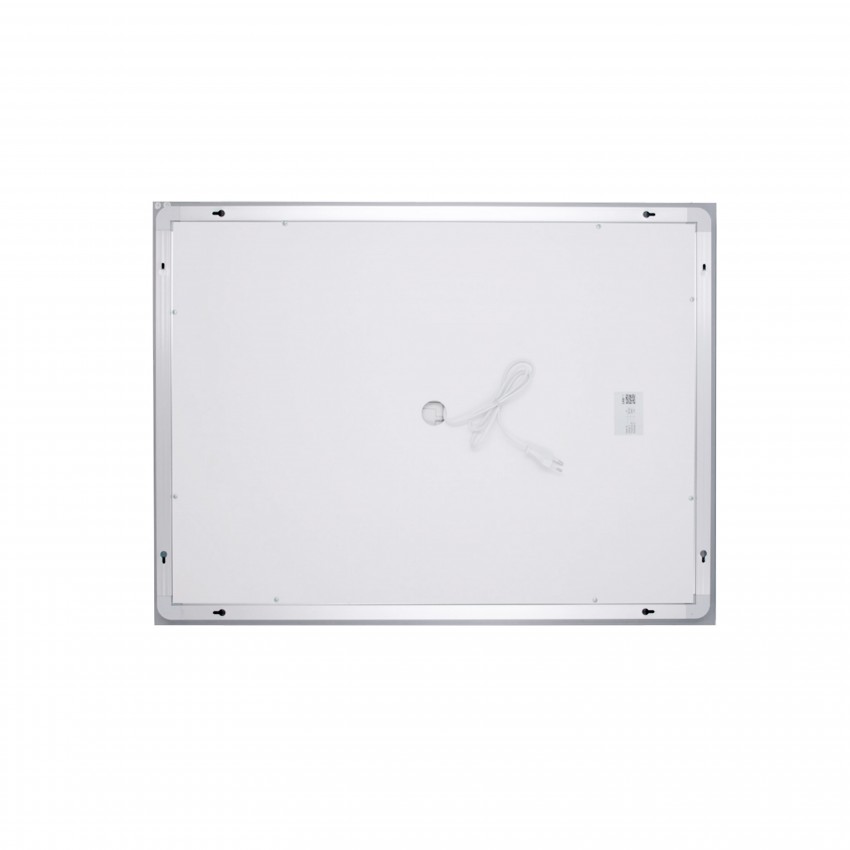 Дзеркало настінне Kubis (KU1) 700х500 мм, прямокутне, з LED-підсвічуванням Touch,  антизапотіванням, димером, рег. яскравості Lidz LIDZ фото 4