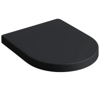005 528 013 MILK Сидіння з кришкою дюропласт, система SoftClose, колір антрацит мат (1 сорт) NIC Design