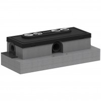 01006180 AX Базовий набір для монтажу душового каналу в рівень з плиткою (1 сорт) AXOR