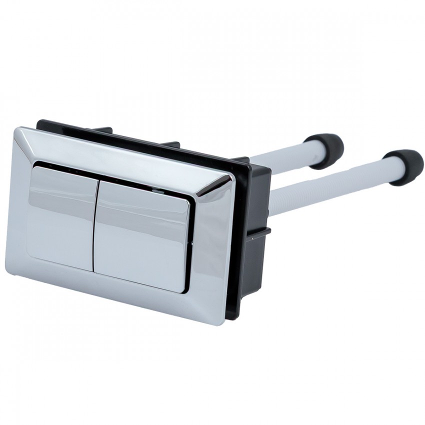 3110141 IVEN Кнопка для зливного механізму, хром (1 сорт) DEVIT