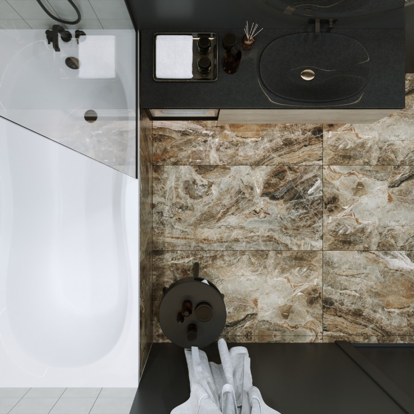 VESUVIO КОРИЧНЕВИЙ 4F7980 (1 сорт) CERAMICA DESE0 фото 3