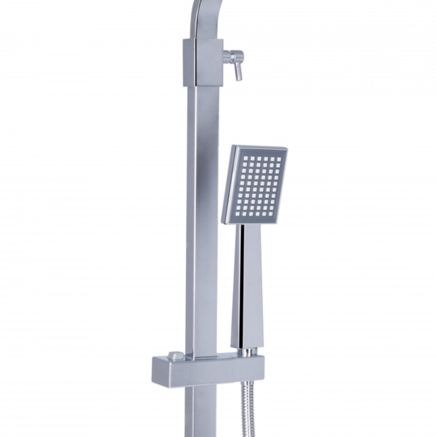 Душова система універсальна Sloup, Chrome, на три споживача (з виливом) QTSLO53103KNC49198 Qtap QTAP фото 3