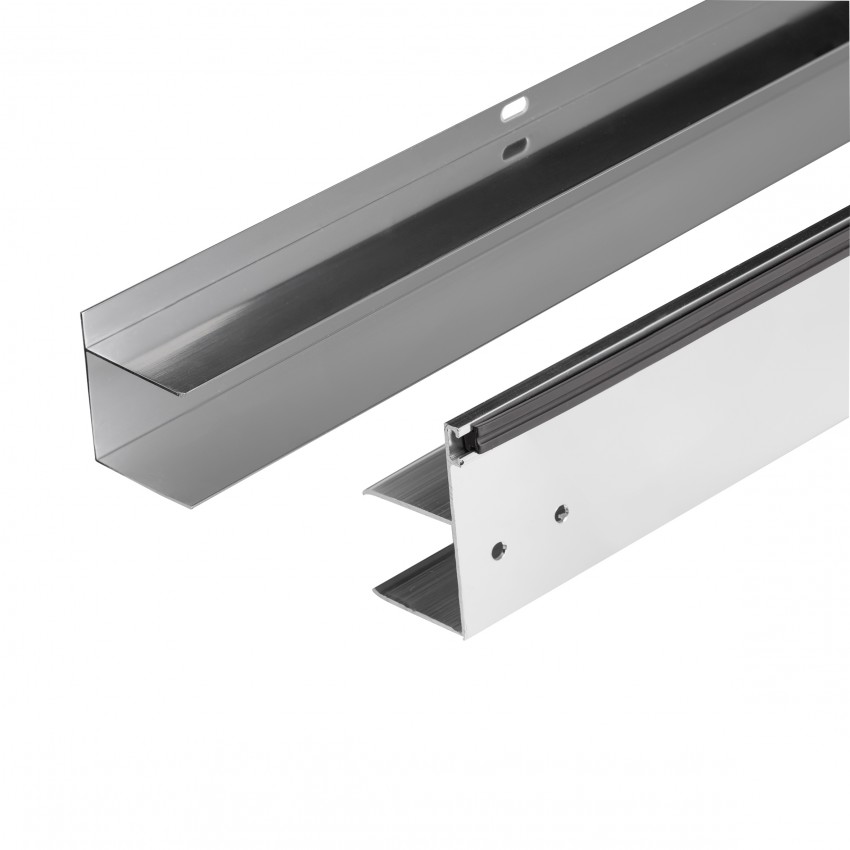 Двері в нішу Aria SD90x185.CRM.FR скло Frost 5 мм, розсувні Lidz LIDZ фото 4